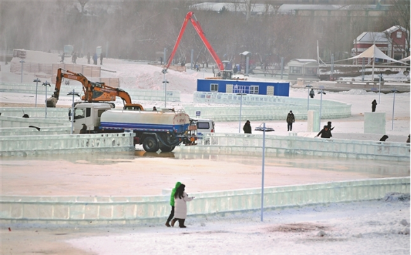 哈尔滨赏冰玩雪又添新去处